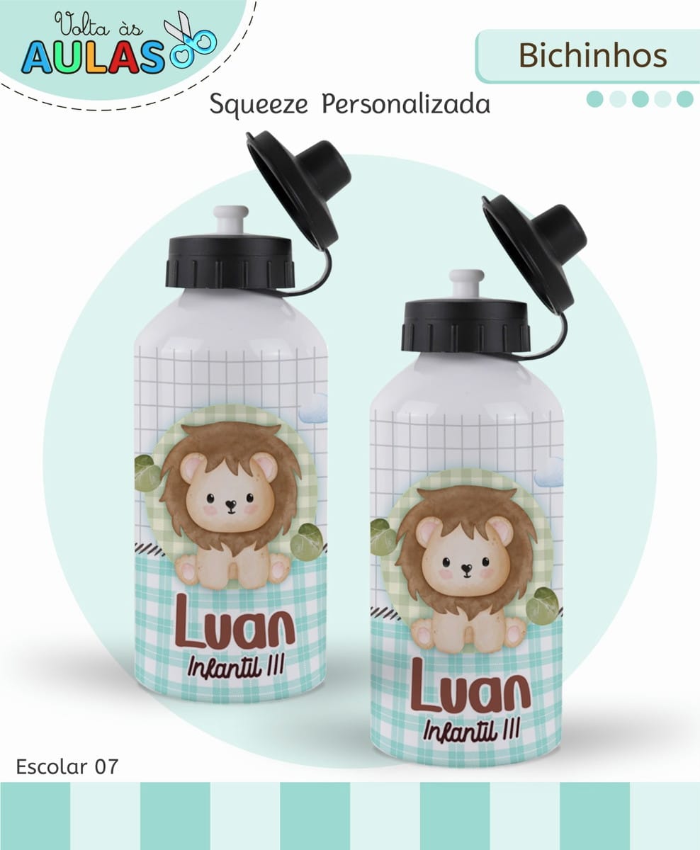 Kit Escolar Bichinhos Arquivo Digital para Personalizar 4 Kit Escolar Bichinhos Arquivo Digital para Personalizar - Imagem 4