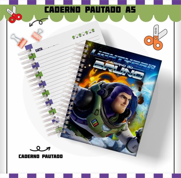 Kit Escolar Buzz Lightyear - Arquivo Digital
