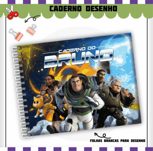 Kit Escolar Buzz Lightyear - Arquivo Digital