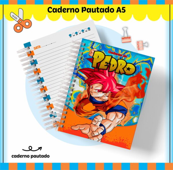 Kit Escolar Dragonball - Arquivo Digital