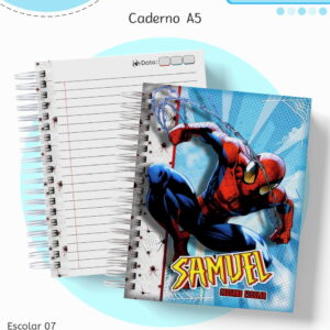 kit escolar homem aranha arquivo digital 1
