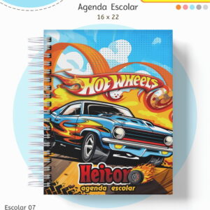 kit escolar hotwheels arquivo digital
