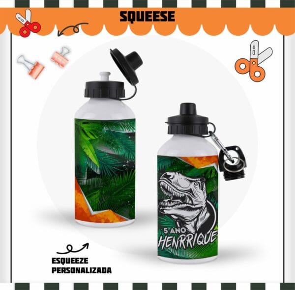 Kit Escolar Jurassic - Arquivo Digital