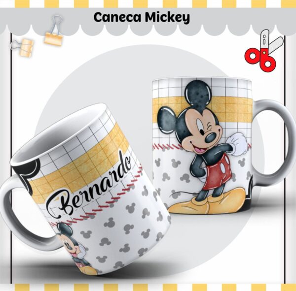 Kit Escolar Mickey Lindo - Arquivo Digital
