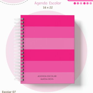 kit escolar neutro pink arquivo digital