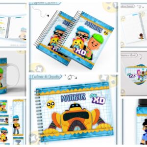 KIT ESCOLAR PKXD MENINO - ARQUIVO DIGITAL