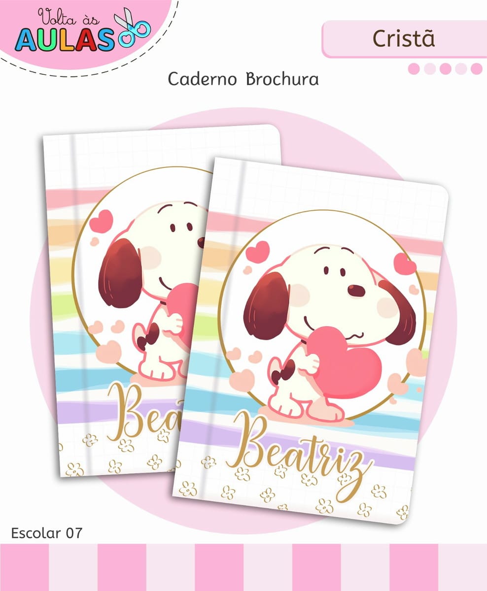 Kit Escolar Snoopy Arquivo Digital para Papelaria 2 Kit Escolar Snoopy Arquivo Digital para Papelaria - Imagem 2