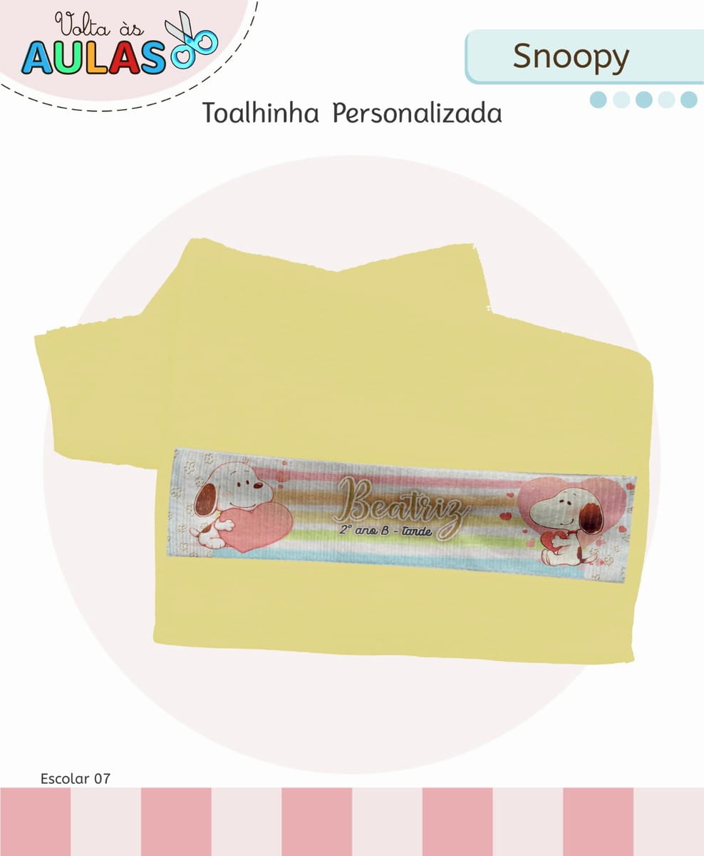 Kit Escolar Snoopy Arquivo Digital para Papelaria 5 Kit Escolar Snoopy Arquivo Digital para Papelaria - Imagem 5