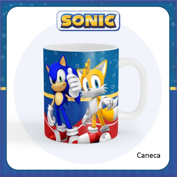 Kit Escolar Sonic - Arquivo Digital