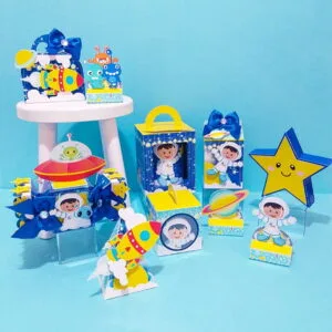 Kit Festa Astronauta - Arquivo Digital 25 Kit Festa Astronauta - Arquivo Digital