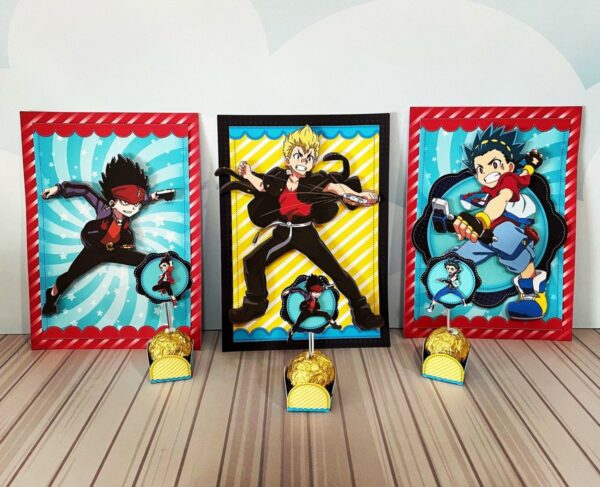 Kit Festa Beyblade- Arquivo Digital
