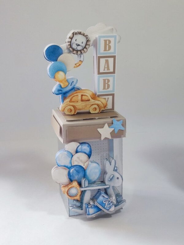 Kit Festa Chá de Bebê Menino Luxo - Studio e pdf