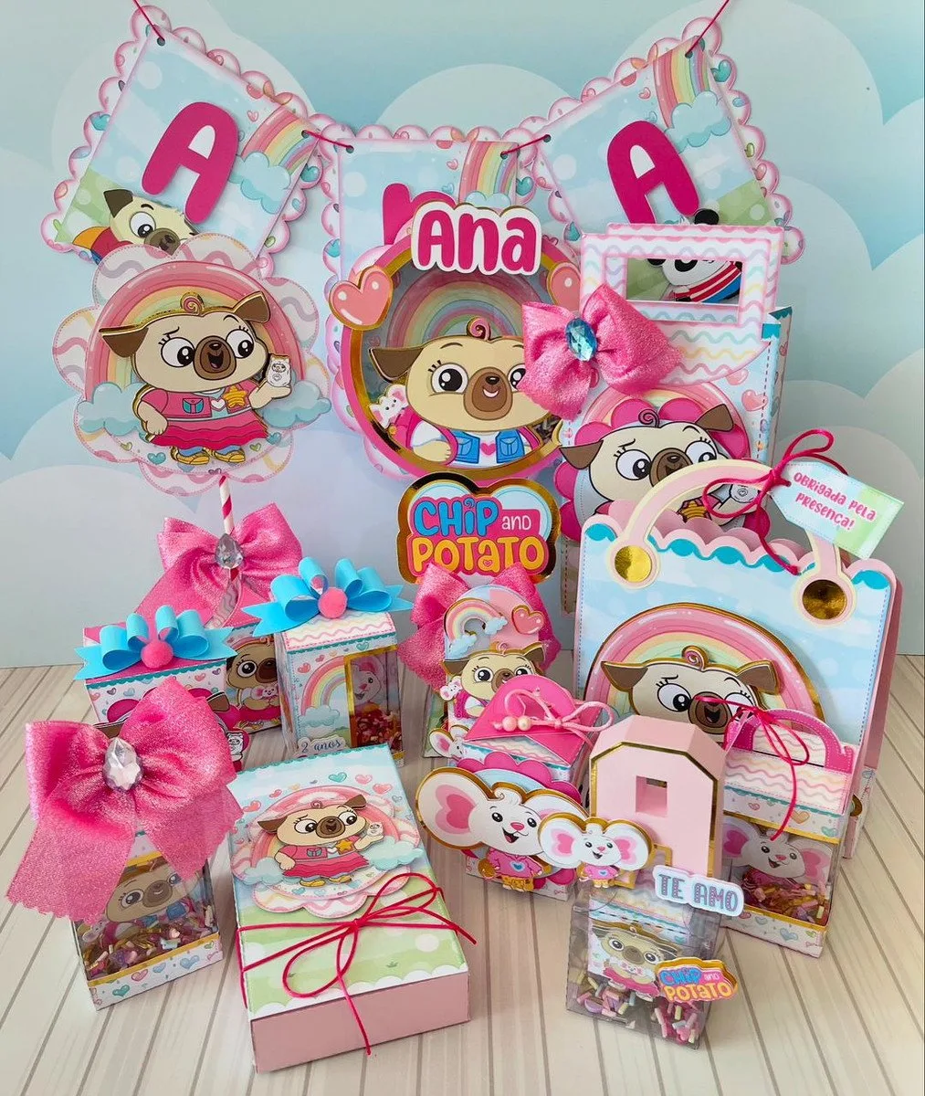 Kit Festa Chip e Potato - Studio e pdf