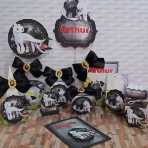 Kit Festa Como treinar seu dragão - Arquivo Digital 15 Kit Festa Como treinar seu dragão - Arquivo Digital