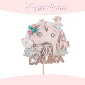 Kit Festa Fazendinha Menina - Arquivo Digital 20 Kit Festa Fazendinha Menina - Arquivo Digital