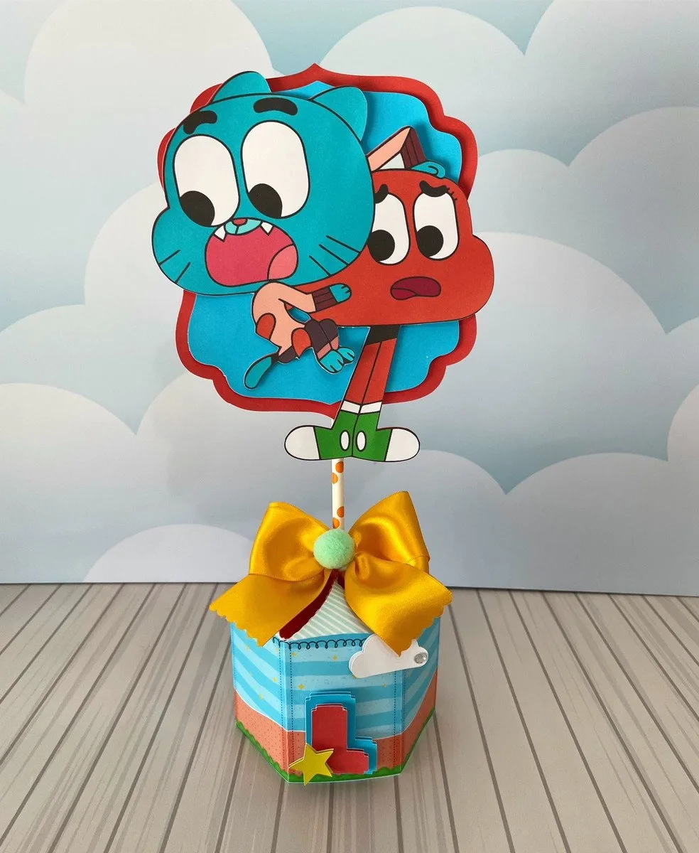 Kit Festa Gumball - Arquivo Digital 4 Kit Festa Gumball - Arquivo Digital