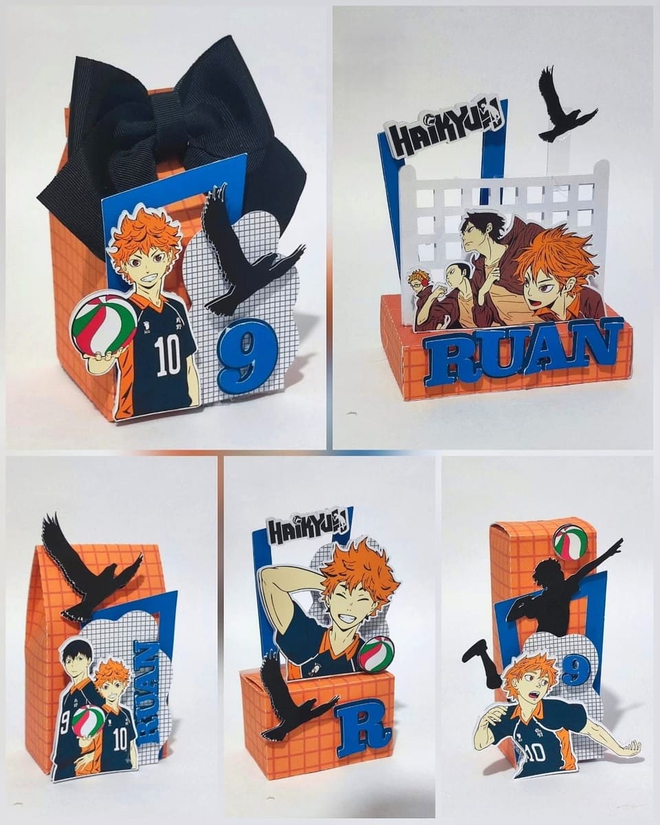 Kit Festa Haikyu com arquivos Studio e PDF 1 Kit Festa Haikyu com arquivos Studio e PDF