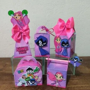 Kit Festa Jovens Titans - Studio 7 Kit Festa Jovens Titans - Studio