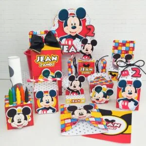 Kit Festa Mickey - Arquivo Digital 12 Kit Festa Mickey - Arquivo Digital
