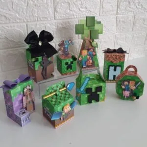 Kit Festa Minecraft - Arquivo Digital 8 Kit Festa Minecraft - Arquivo Digital