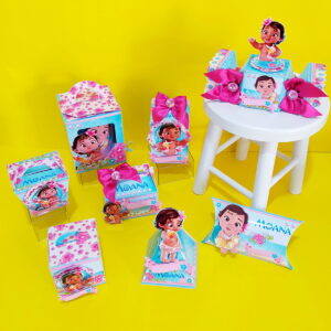 kit festa moana baby arquivo digital