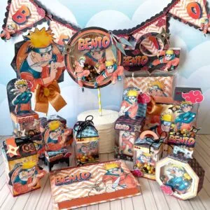 Kit Festa Naruto Luxo - Arquivo Digital 16 Kit Festa Naruto Luxo - Arquivo Digital