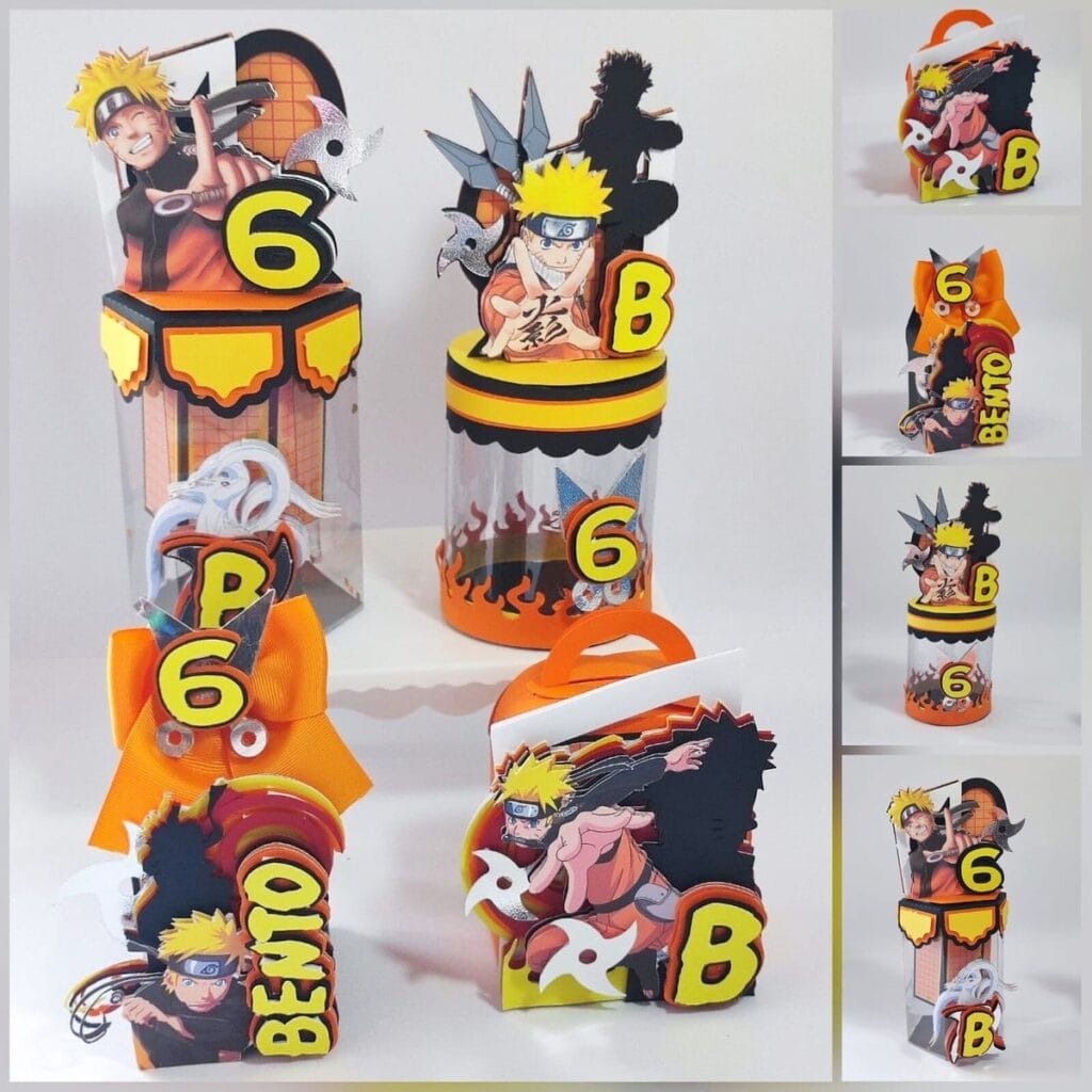 Kit Festa Naruto Luxo Studio PDF Decoracao Completa