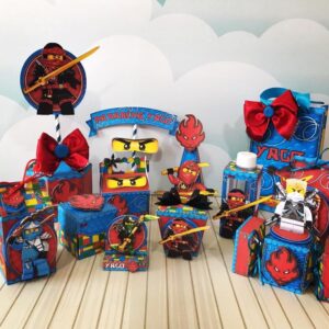 KIT FESTA NINJAGO - ARQUIVO DIGITAL