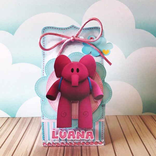 Kit Festa Pocoyo Rosa - Arquivo Digital