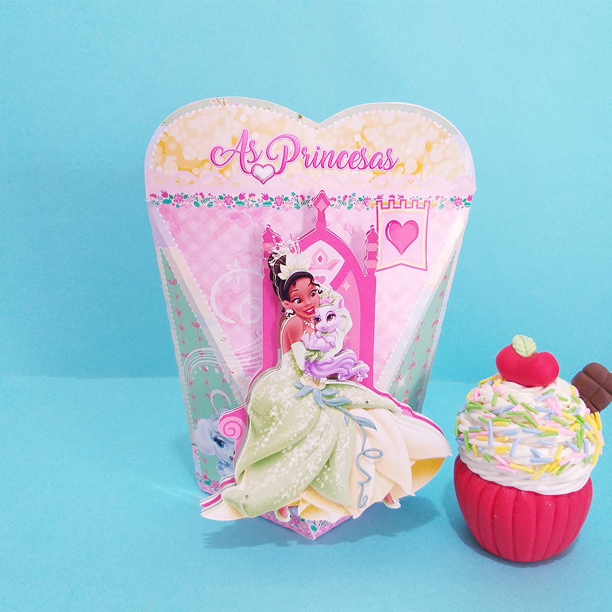 Kit Festa Princesas Disney PDF e Studio com Moldes de Corte 2 Kit Festa Princesas Disney PDF e Studio com Moldes de Corte - Imagem 2
