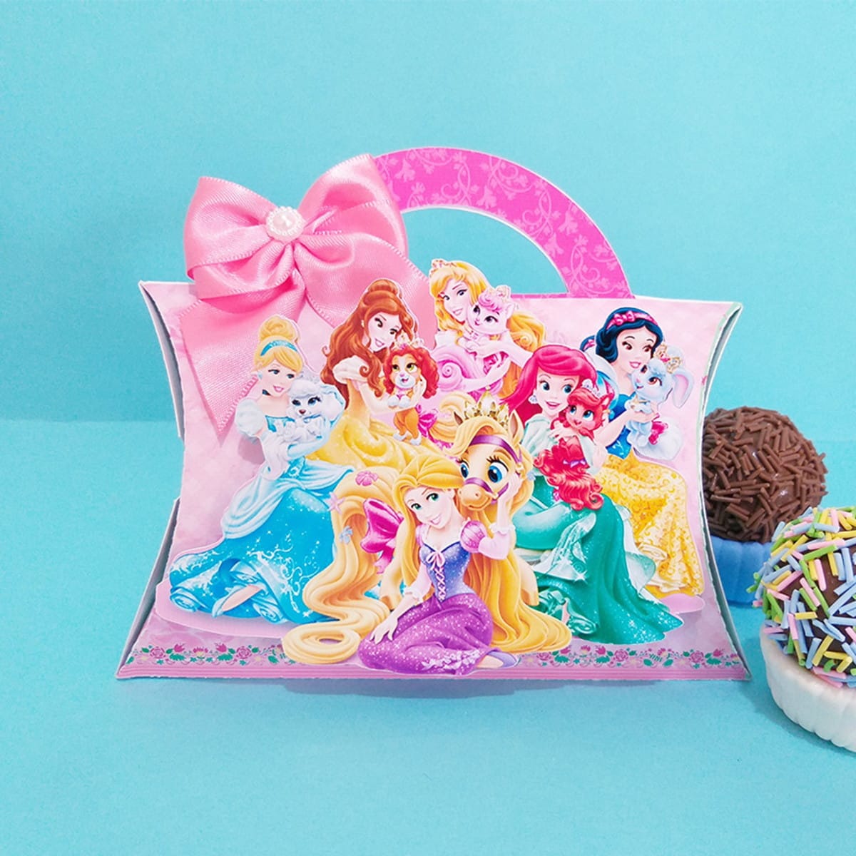 Kit Festa Princesas Disney PDF e Studio com Moldes de Corte 4 Kit Festa Princesas Disney PDF e Studio com Moldes de Corte - Imagem 4