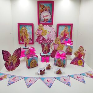Kit Festa Pronta Barbie - Arquivo Digital