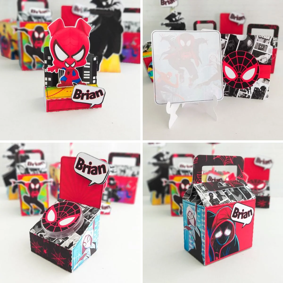 Kit Festa Pronta Homem Aranha No Aranhaverso Arquivo Digital 3 Kit Festa Pronta Homem Aranha No Aranhaverso Arquivo Digital