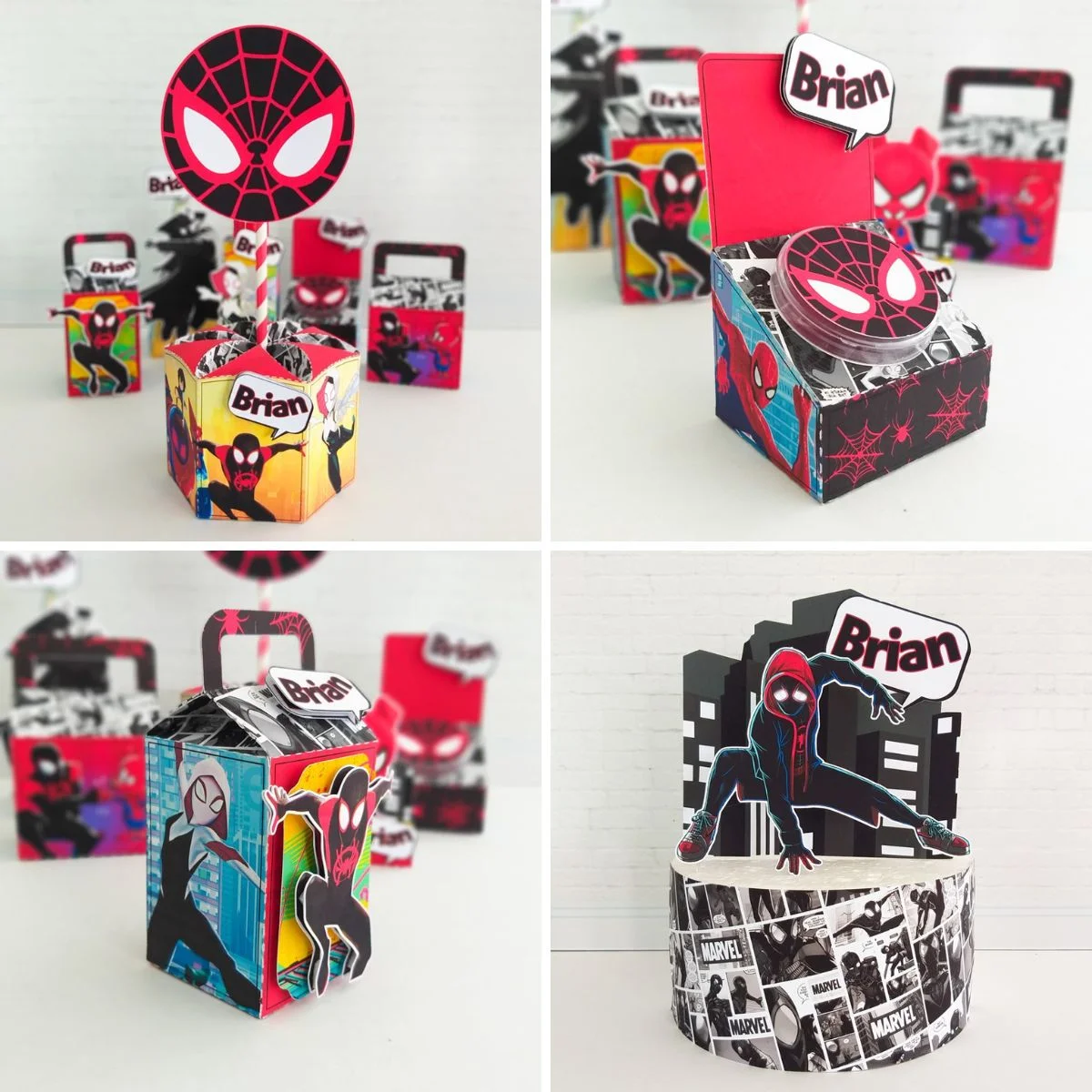 Kit Festa Pronta Homem Aranha No Aranhaverso Arquivo Digital 5 Kit Festa Pronta Homem Aranha No Aranhaverso Arquivo Digital