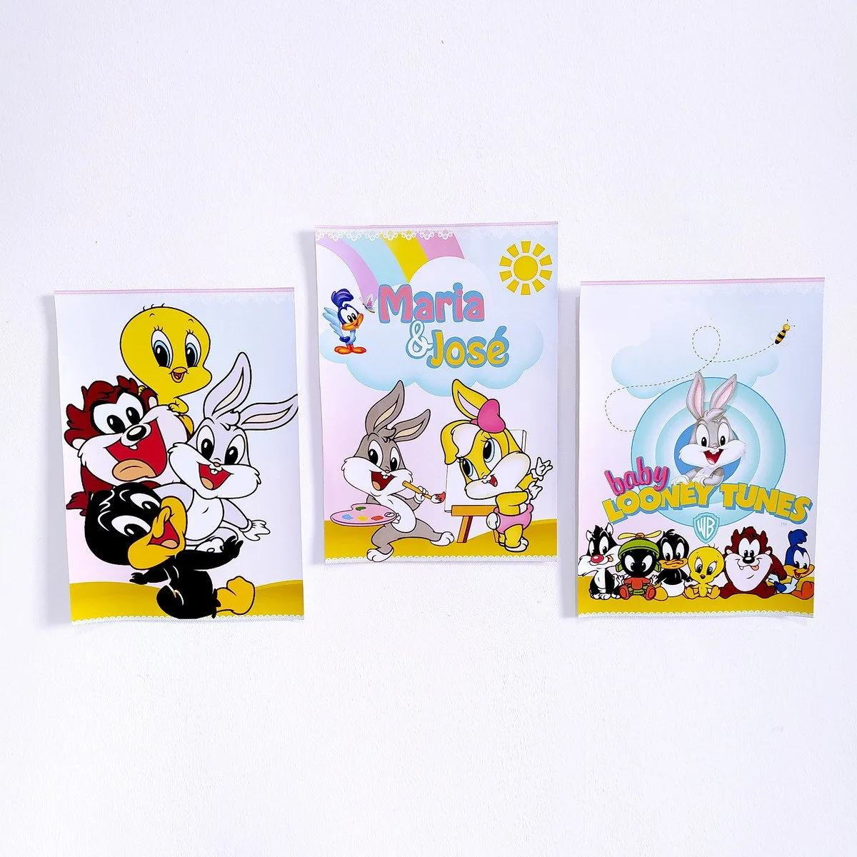 Kit Festa Pronta Looney Tunes Baby - Arquivo Digital