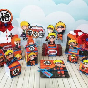 Kit Festa Pronta Naruto - Arquivo Digital