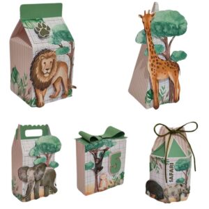 kit festa safari realista studio e pdf personalizacao