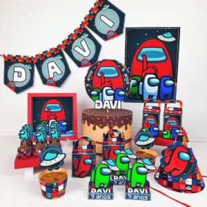Kit Festa Só um bolinho Amoung Us - Arquivo Digital