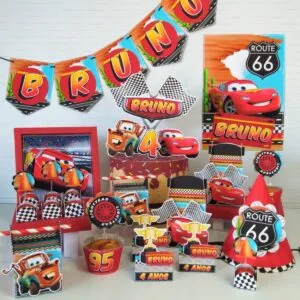 Kit Festa Só um bolinho Carros - Arquivo Digital 23 Kit Festa Só um bolinho Carros - Arquivo Digital