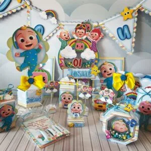 Kit Festa Só um bolinho Cocomelon - Arquivo Digital 5 Kit Festa Só um bolinho Cocomelon - Arquivo Digital