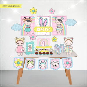 kit festa so um bolinho metoo doll em studio e pdf