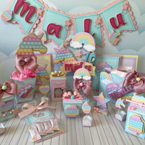kit festa so um bolinho pop it candy menina arquivo digital 2