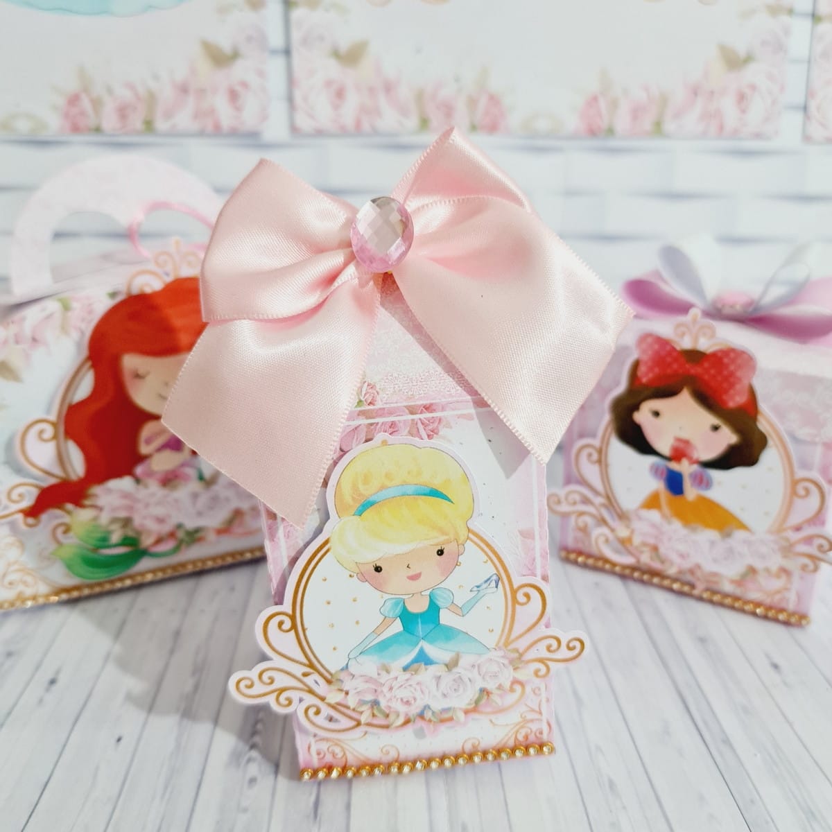 Kit Digital Festa Princesas Cute com Nome Personalizável 3 Kit Digital Festa Princesas Cute com Nome Personalizável - Imagem 3