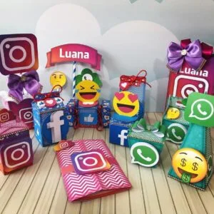 Kit Festa Só um bolinho Redes Sociais - Arquivo Digital 14 Kit Festa Só um bolinho Redes Sociais - Arquivo Digital