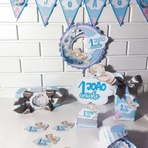 Kit Festa Só um bolinho Ursinho - Arquivo Digital 23 Kit Festa Só um bolinho Ursinho - Arquivo Digital