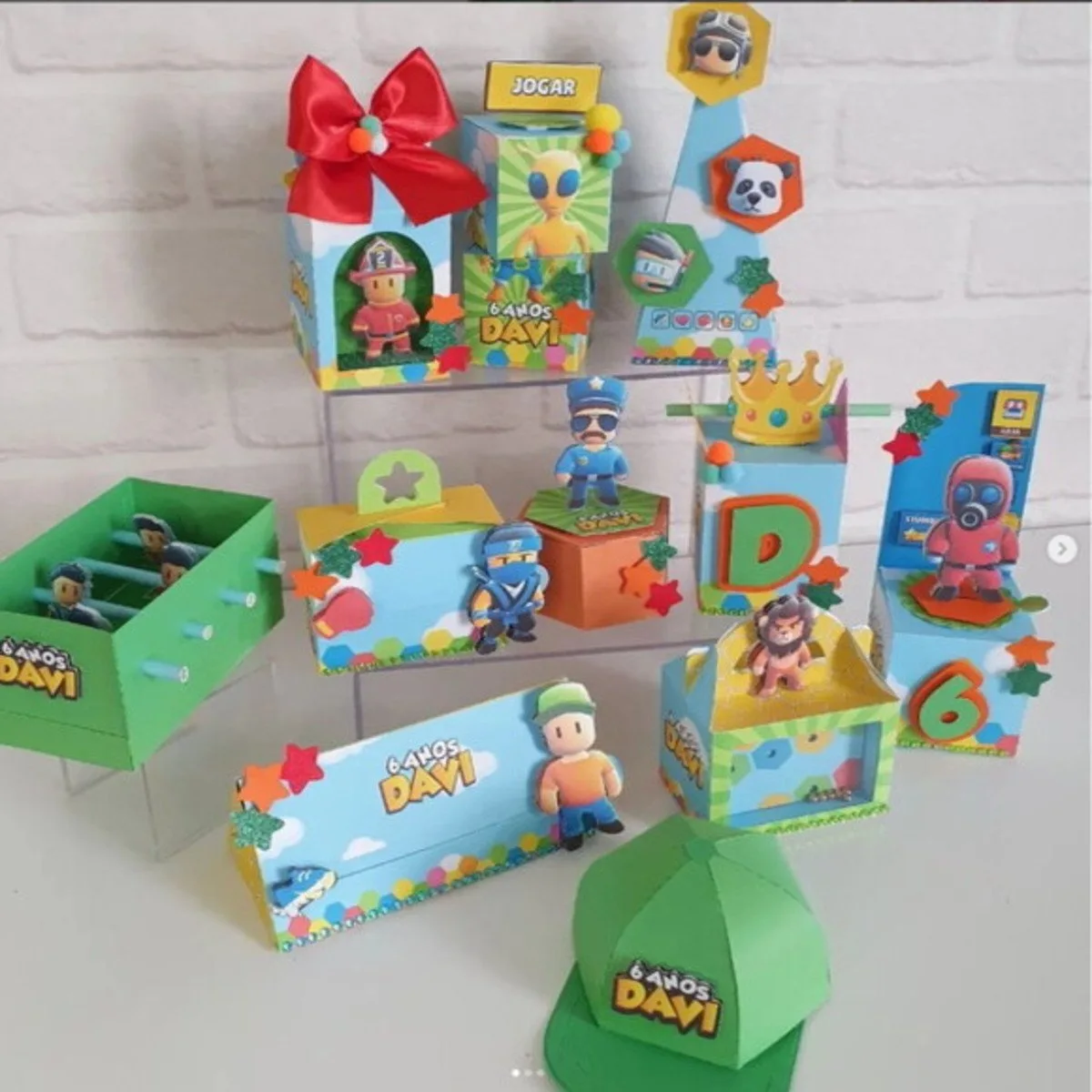 Kit Festa Stumble Guys - Arquivo Digital