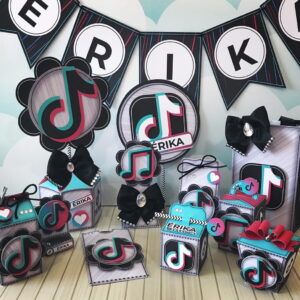 Kit Festa TikTok - Arquivo Digital