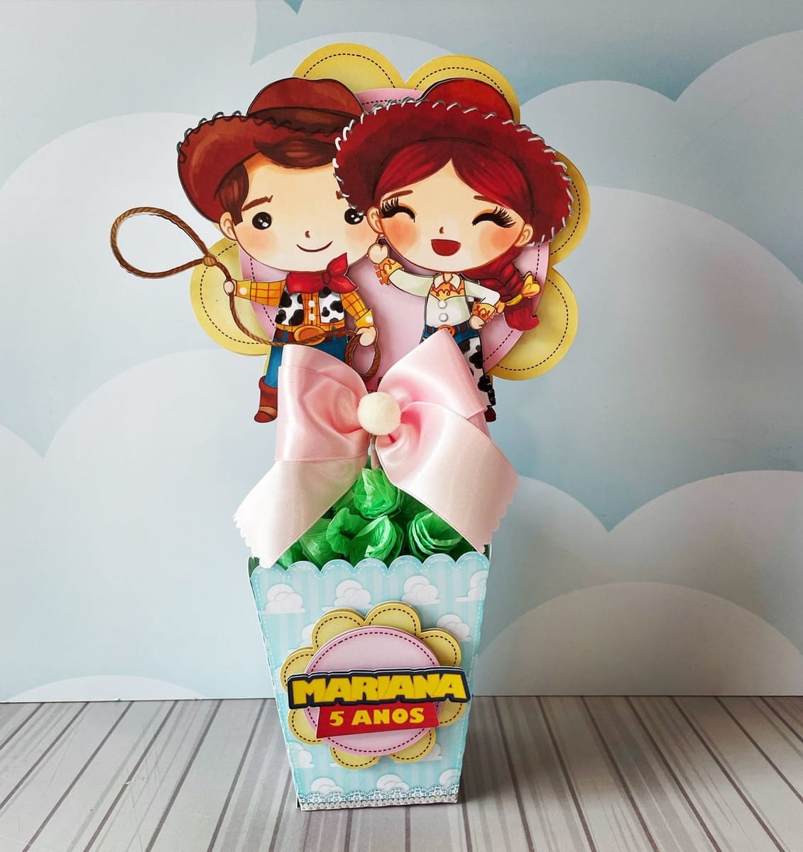 Kit Festa Toy Story Rosa - Arquivo Digital 4 Kit Festa Toy Story Rosa - Arquivo Digital