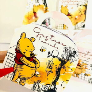 Kit Festa Ursinho Pooh em Studio e PDF para personalizar 5 kit festa ursinho pooh studio e pdf