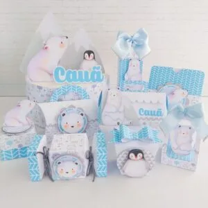 Kit Festa Urso Polar - Arquivo Digital 25 Kit Festa Urso Polar - Arquivo Digital